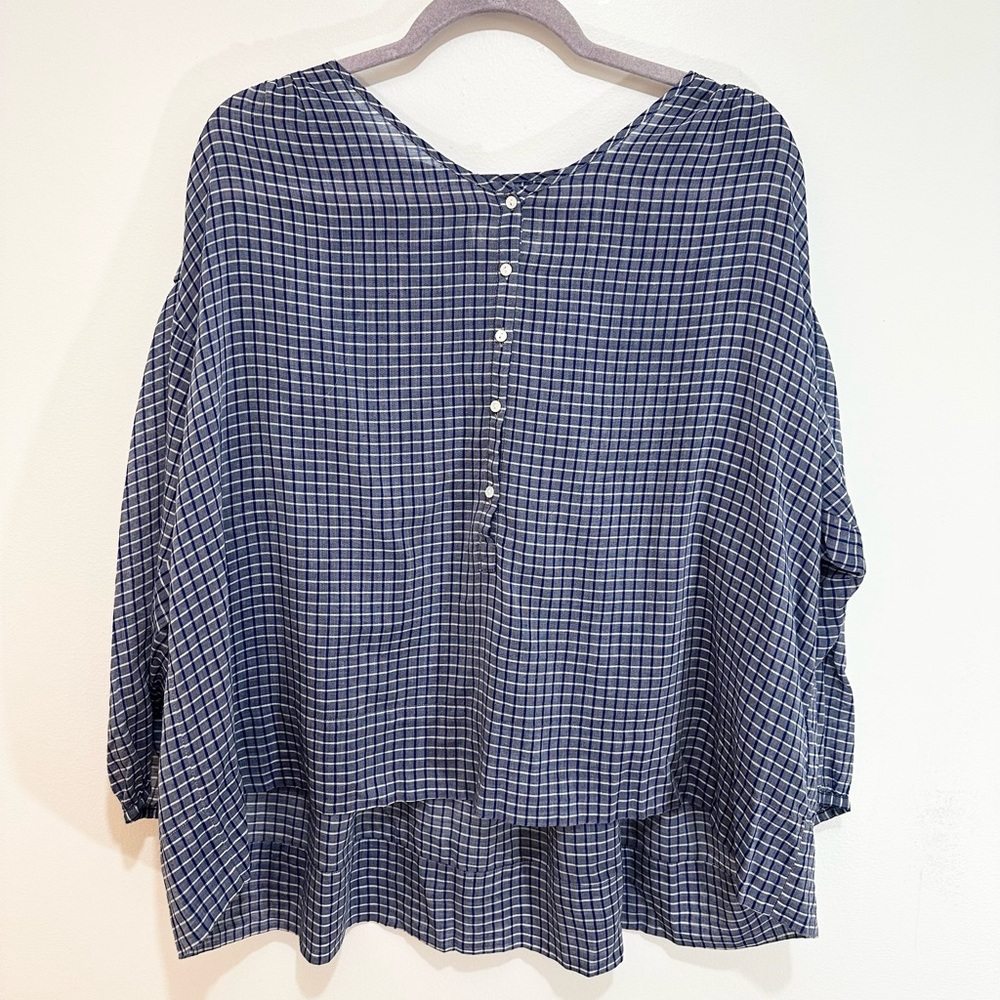 NWOT Nili Lotan Embroidered Provence Blouse - Size XS